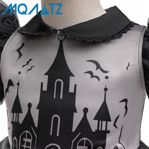 Vestito da Principessa <span class=keywords><strong>Pipistrello</strong></span> per Halloween per Bambine, con Maniche a Sbuffo, per Cosplay - Product Image 3