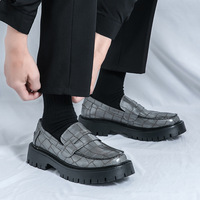Chaussures habillées décontractées de luxe pour hommes, style italien, en cuir PU véritable, mocassins plats, idéales pour mariage, soirée et bureau – Meilleures ventes 2025