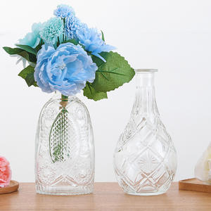 गर्म बिक्री आधुनिक नवर्डिक घर सजावट पारदर्शी ग्लास <span class=keywords><strong>vases</strong></span> रचनात्मक सस्ते स्पष्ट ग्लास फूल <span class=keywords><strong>vases</strong></span> - Product Image 6