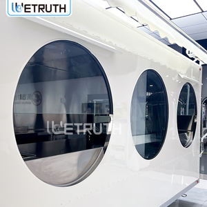 Мобильный фудтрак из нержавеющей стали с сертификатом CE для фестивального кейтеринга, современный квадратный фудтрак - Product Image 4