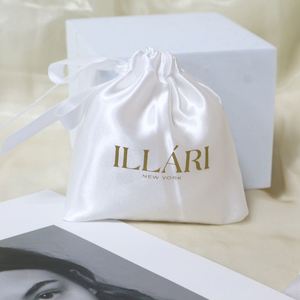 Custom Logo Silk Satin Hair Extension <b>Bags</b> with Industrial Use for Gifts - Product Image 6