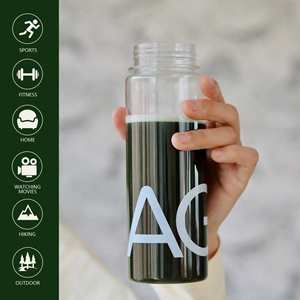 Bouteille de <span class=keywords><strong>shaker</strong></span> pour protéines, lait et boissons, en plastique alimentaire, avec logo personnalisé imprimé - Product Image 5