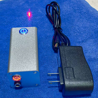 Encendedor Láser de CO2 Portátil de 12V 80W 974nm, Dispositivo de Encendido para Exteriores de 1-2M con Gafas de Seguridad Láser Opcionales