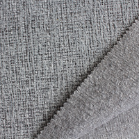 Großhandel Günstiger Preis 100% Polyester Schussgestrickter Bouclé-Stoff Polsterstoff Sofastoff Bouclé-Stoff Superweich Heimtextilien