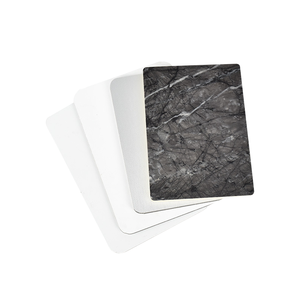 FONJUE 2026 Nuova Lastra di Marmo Lucida, Pannello Laminato Effetto Marmo 1220*2440mm, Foglio di PVC Effetto Marmo per Decorazione Murale - Product Image 2