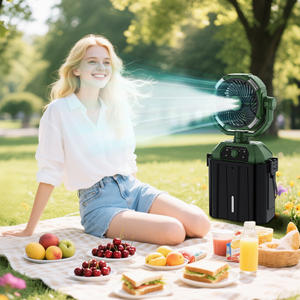 Refroidisseur d'air personnel d'extérieur, 6L, 16000mAh, efficace et à faible consommation pour un soulagement rapide de la chaleur - Product Image 2