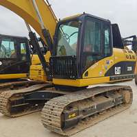 Excavatrice hydraulique sur chenilles CAT 320D2L d'occasion, 20 tonnes, exportation, origine Japon, faible nombre d'heures, bien entretenue, haute efficacité, prête à être expédiée