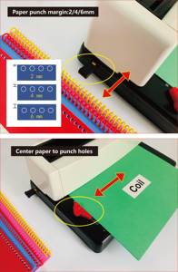 Rilegatrice Manuale CY-C338 per Uso Ufficio, Facile per <span class=keywords><strong>Rilegare</strong></span> <span class=keywords><strong>Libri</strong></span> e Documenti - Product Image 3