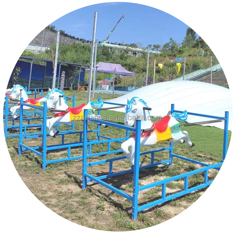 Hot Sale Fiberglass Spring Rocking Horse