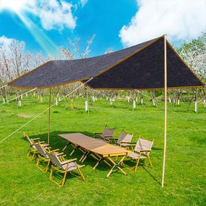 Voile d'ombrage de jardin en HDPE avec œillets, filet de protection UV pour patio, chenil pour chien, poulailler, gazebo, serre, couverture de plantes - Product Image 6