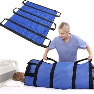 Almohadilla de cama de posicionamiento con asas reforzadas Sábana de transferencia de pacientes Sábanas de transferencia personalizadas para personas mayores Alfombrilla de cama deslizante para pacientes - Product Image 1