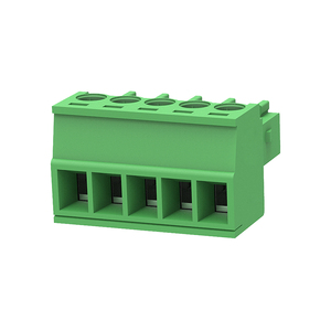 PCB cắm thiết bị đầu cuối khối kết nối + Pin tiêu đề ổ cắm 3.5mm 3.81mm Pitch 2pin màu xanh lá cây khối thiết bị đầu cuối 2 cách 15edgk - Product Image 5