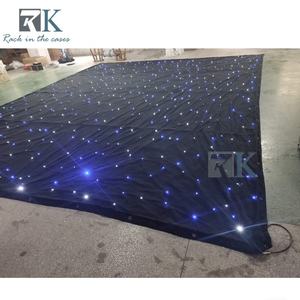 Cortina de Estrellas Desmontable Móvil de 3m*3m con Juego de Luces, Cortina Portátil - Product Image 6