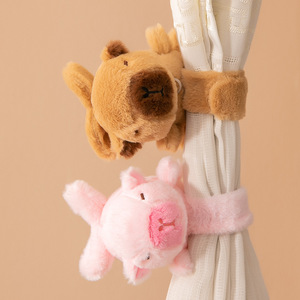 Juguetes de peluche de <span class=keywords><strong>capibara</strong></span>: pulseras de golpeo, llaveros, animales de peluche con movimiento de ala y vibración, peluches suaves, pequeños regalos de boutique al por mayor - Product Image 3