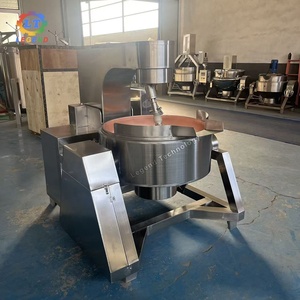 Mélangeur de cuisson professionnel à agitateur planétaire inclinable avec cuve intérieure en cuivre de qualité alimentaire pour équipement industriel alimentaire - Product Image 5