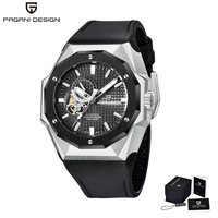 Jam Tangan Mekanik Otomatis Pagani Design PD-YS010 YS010 Fashion Luxury NH39 Tahan Air untuk Pria Reloj Hombre