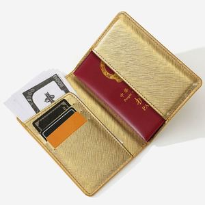 Porte-cartes minimaliste en cuir PU, étui à cartes de crédit pliable, plusieurs emplacements pour cartes, sac de voyage professionnel pour passeport – Vente en gros - Product Image 3