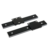 OSGR10 Rail de guidage linéaire de 50mm de largeur de glissière à double axe de longueur personnalisée avec roues de roulement 4/6
