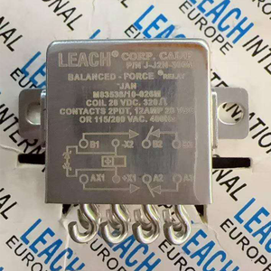 Relé de Potencia M83536/10-026L M J-J2N-300 L M 10A DPDT 28V DC M83536 10 026L - Product Image 2