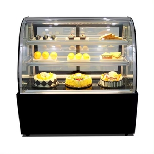Vitrina Refrigerada Comercial para Pasteles y Panadería, Refrigerador para Exhibición en Bares, Cafeterías y Restaurantes - Product Image 3