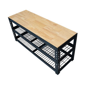 Rayonnage léger galvanisé sans vis à rivets Étagères métalliques Étagères en métal acier pour garage Étagère de rangement pour usage domestique - Product Image 3