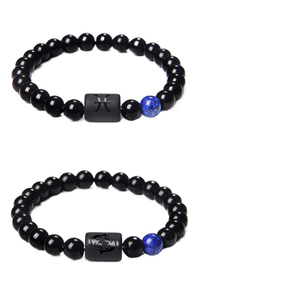 Pulsera <span class=keywords><strong>de</strong></span> Cuentas <span class=keywords><strong>de</strong></span> Piedra Natural Boxi <span class=keywords><strong>de</strong></span> 8 mm, 12 Signos del Zodiaco, Pulsera Elástica <span class=keywords><strong>de</strong></span> la <span class=keywords><strong>Suerte</strong></span> <span class=keywords><strong>para</strong></span> Hombres y Mujeres - Product Image 1