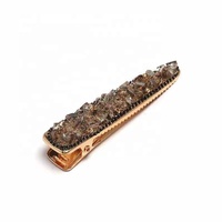 CANYUAN INS Bijoux de cheveux pour femme, pinces latérales en cristal style Hot Girl, épingles à cheveux et pinces à cheveux en strass, couleurs assorties