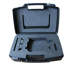 Estojo de Transporte Simples em Material PP Preto, Caixa de Ferramentas Plástica com Espuma, Estojo de Ferramentas em Plástico PP de Alta Resistência - Product Image 5