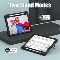 Étui antichoc robuste pour iPad Pro 11 M5 2025 M4 2024 avec support, bandoulière et porte-stylet, motif Anime pour enfants, OEM ODM