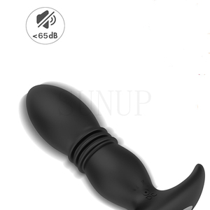Free Custom Box - <strong>Thrusting</strong> Anal Vibrator <strong>Prostate</strong> <strong>Massager</strong> for Men Thruster Vibrating Butt Plug Wireless Remote Control - Product Image 4