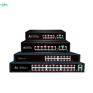 <span class=keywords><strong>Switch</strong></span> POE Gigabit 10/100/1000Mbps Direttamente dalla Fabbrica, 4/8/16/24 Porte, <span class=keywords><strong>Switch</strong></span> <span class=keywords><strong>Ethernet</strong></span> POE 48V RJ45 per CCTV e PC 30 - Product Image 6