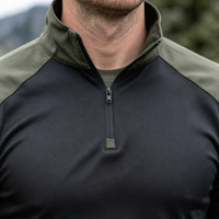 Ensemble d'entraînement Frog Style pour hommes, uniforme tactique à manches longues, tricoté 100% polyester, séchage rapide, commande en gros pour l'extérieur