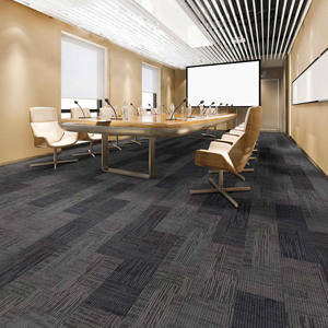 Tapis commercial de luxe en polypropylène à boucles, moderne, imperméable, facile à nettoyer, antidérapant, écologique, de haute qualité - Product Image 2