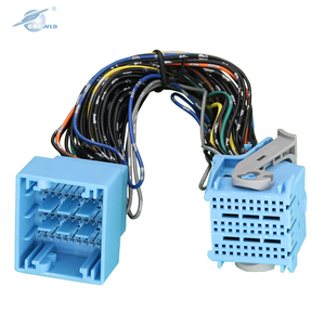 Fabrika özelleştirilmiş 60 Pin araba <span class=keywords><strong>Stereo</strong></span> radyo çalar iso kablo demeti molex konnektör fişi otomotiv kablosu meclisi - Product Image 1
