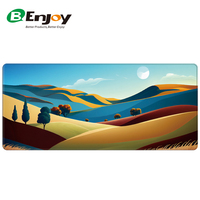 Tapis de souris écologique antidérapant, style antidérapant, pour usage au bureau, ordinateur, imperméable, personnalisable, doux, résistant aux rayures, durable