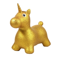 Juguete inflable para niños Tolva hinchable Animal Inflable Montar Toro Unicornio Plástico Salto Caballo Saltar Juguetes Paseo para niños