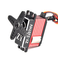 Servo sin Escobillas de Alto Torque de 21 kg, ZY-2107HV, 8.4 V HV, Engranaje Digital de Acero Inoxidable para Coche, Avión, Barco, Robot RC de Escala 1/8 y 1/10