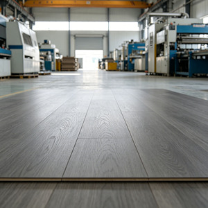 Pavimento in Legno SPC Impermeabile Grigio-Nero da 8mm e 10mm a Prezzo Conveniente/Pavimento <span class=keywords><strong>Laminato</strong></span> - Product Image 3