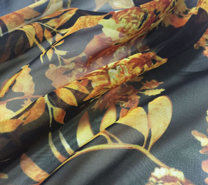 Tissu en crêpe à impression, 2020 coton, étoffe imprimée, dernière tendance, offre spéciale d'été - Product Image 3