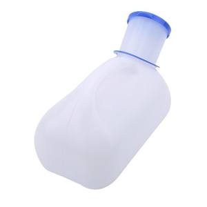 Urinoir sur pied en plastique 1000 ml, forme rectangulaire avec couvercle anti-fuite pour hôpitaux et exportation - Product Image 1