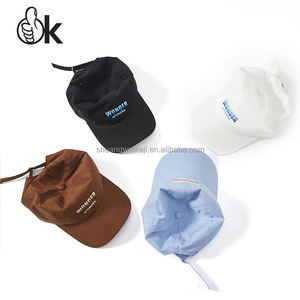 Gorras หมวกแก๊ปทำจากผ้าฝ้ายผ้าเดนิมสำหรับผู้ชายหมวกแก๊ปเบสบอลมีสายรัดพลาสติกติดสิว5เส้น - Product Image 6