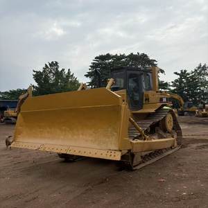 Bulldozer sur chenilles D6R d'origine japonaise, faible nombre d'heures de travail, véhicule d'occasion en bon état, chenilles plus larges, moteur principal, vente à prix réduit - Product Image 6
