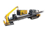 Appareil de forage directionnel horizontal HDD Machine Gear Gearbox Motor Bearing-Foreuse rotative haute performance Max.100m Profondeur