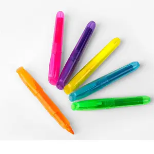 ชุดปากกาสีอะคริลิค6สีปากกามาร์กเกอร์หมึกถาวรขนาดเล็ก