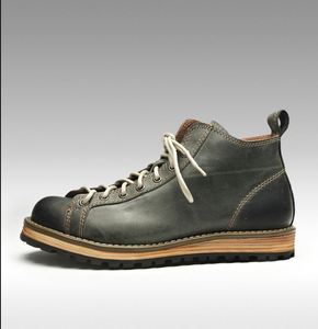 Men's Genuine Leather Work Boots High Top Casual Boots - Product Image 5