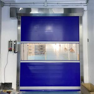 Porte à enroulement rapide en PVC, automatique, électrique, design moderne pour atelier, usine, entrepôt et <span class=keywords><strong>lavage</strong></span> de voitures - Product Image 2