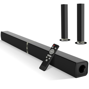 <span class=keywords><strong>Barre</strong></span> <span class=keywords><strong>de</strong></span> <span class=keywords><strong>son</strong></span> pour Smart TV Design compact et installation facile Système <span class=keywords><strong>de</strong></span> <span class=keywords><strong>son</strong></span> surround audio domestique pour projecteur TV PC, montage mural - Product Image 1