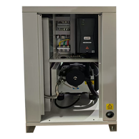 Compresseur d'air à spirale sans huile YiBang 2,2 kW 3 CV 240 L/min, réservoir 5 L, 8 bars, à aimant permanent, à fréquence variable
