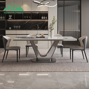 Ensemble de meubles de cuisine de style nordique Wayon, table et chaises de salle à manger contemporaines pour appartement, hôtel - Product Image 2