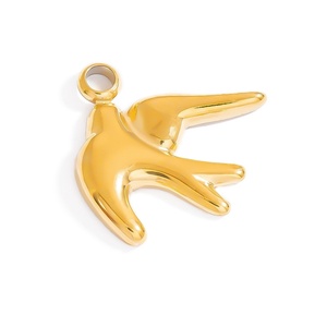 Colgantes y Dijes de Moda para Mujer en Acero Inoxidable con Baño de Oro de 18K, Estilo Degradado, Personaliza tu Estilo con Joyería Única - Product Image 5